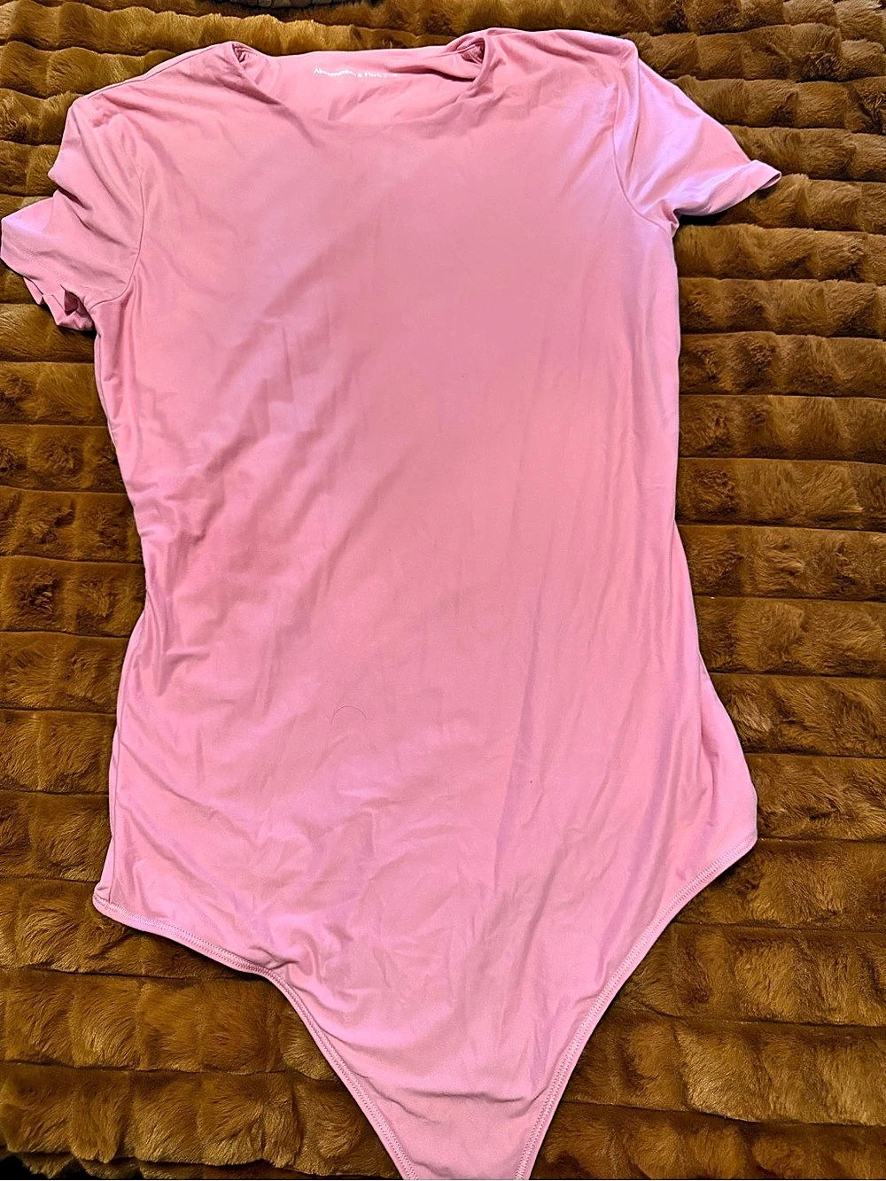 Abercrombie & Fitch Pink Bodysuit Size M